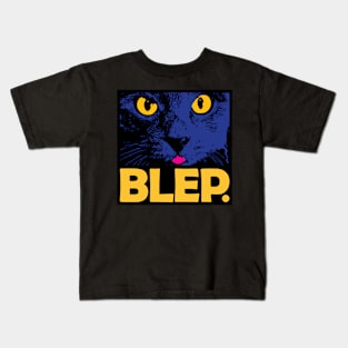 Blep! Closeup Kids T-Shirt